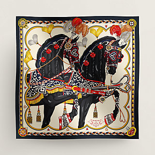 エルメス HERMES カレ 90　アルネドゥクール 06 HERMES 【新品未使用】エルメス カレ90 アルネ・ドゥ・クール